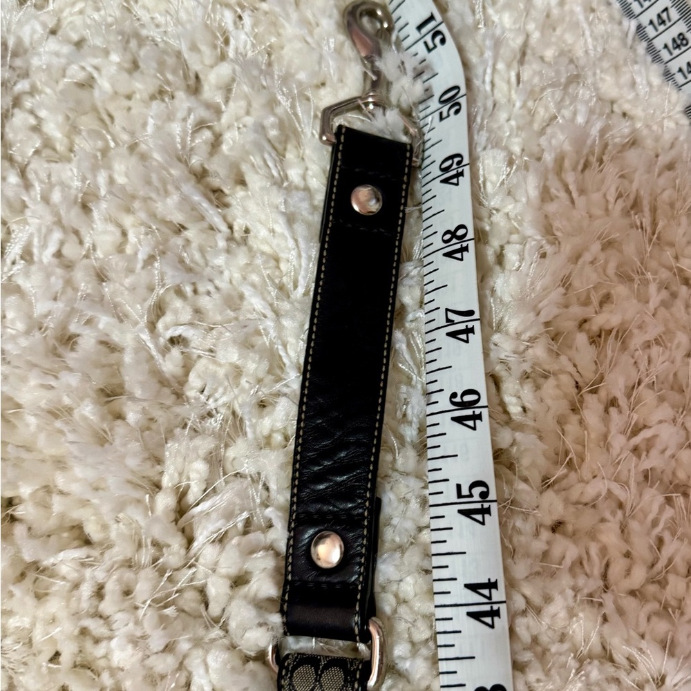 Coach Monogram Leather Dog Leash - Picture 8 of 8